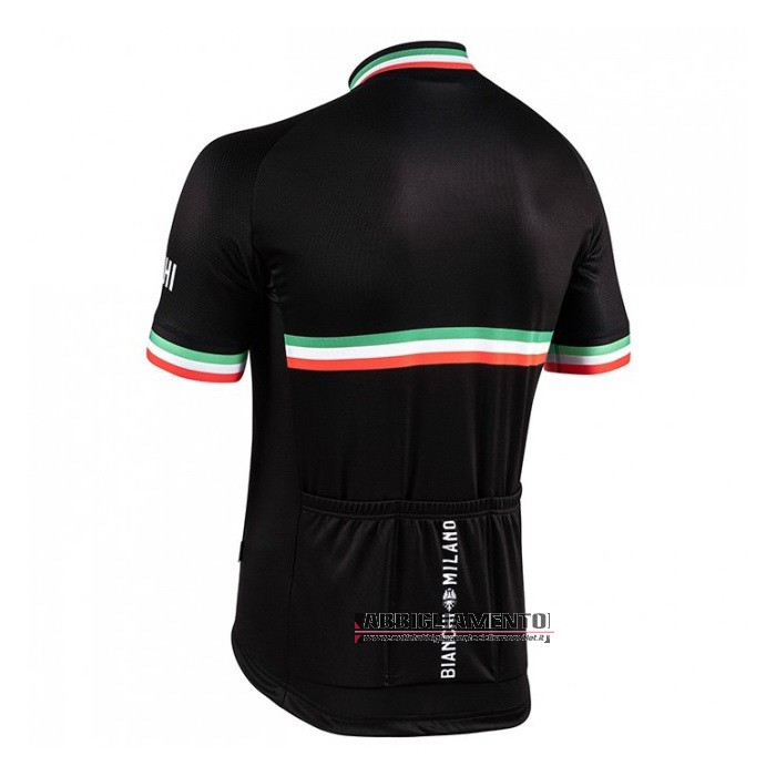 Abbigliamento Bianchi 2021 Manica Corta e Pantaloncino Con Bretelle Celeste - Clicca l'immagine per chiudere